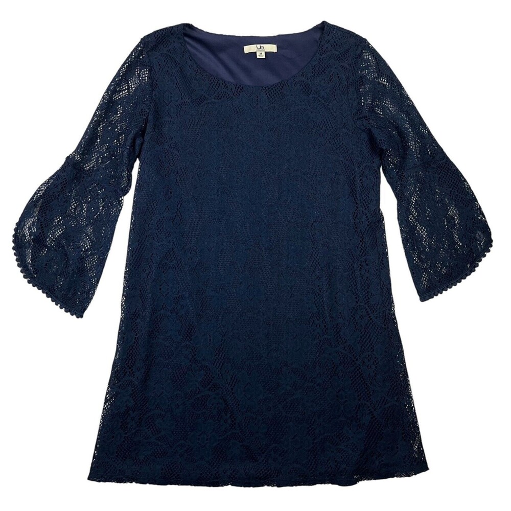 YA Los Angeles Blue Lace Dress Size M Dark Romantic Whimsygoth Formal Cocktail